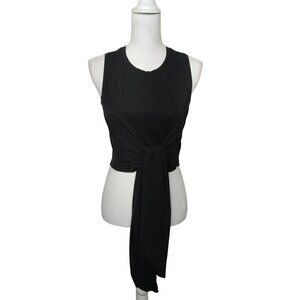 LULULEMON Gather and Grow Tank Top Black Sz 6 Like NEW